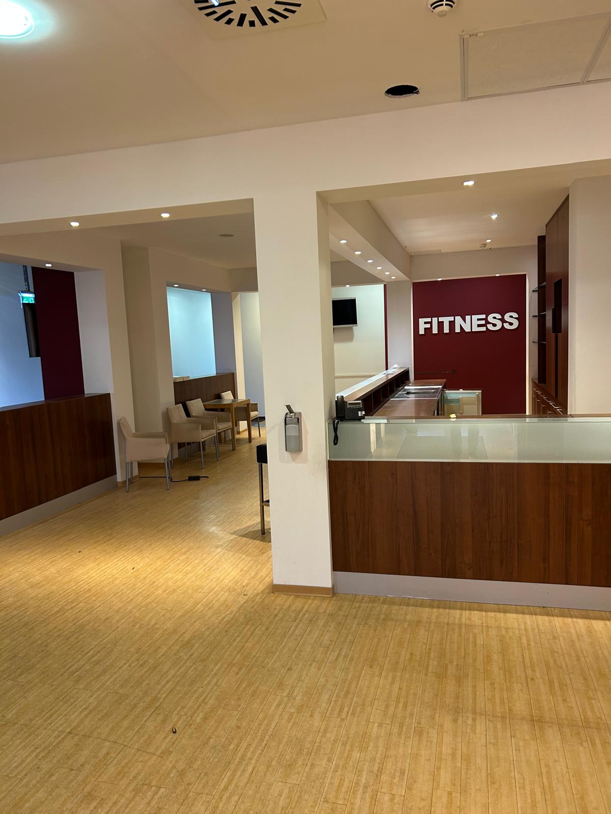 Der zukünftige Empfangs- und Lounge-Bereich von ZorneGYM in Zorneding